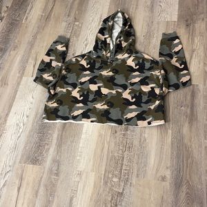 Divide  H&M hoodie crop top